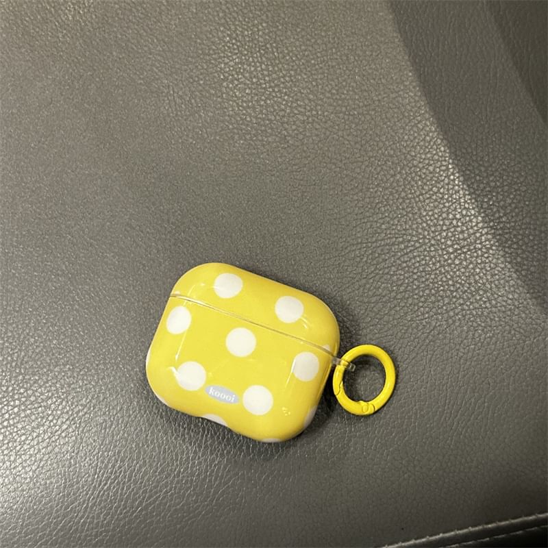 Polka Dot Apple AirPods / Pro Earphone Case Skin / Charm / Set