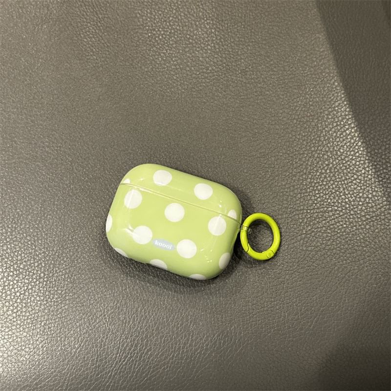 Polka Dot Apple AirPods / Pro Earphone Case Skin / Charm / Set