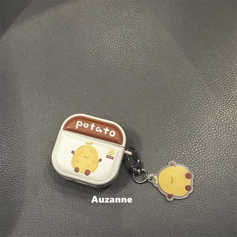 Potato Apple AirPods / Pro Earphone Case Skin / Charm / Set