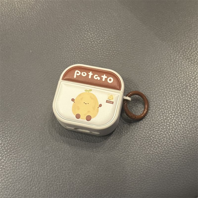 Potato Apple AirPods / Pro Earphone Case Skin / Charm / Set