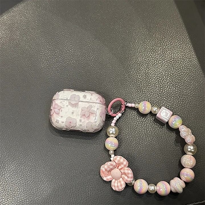 Floral Apple AirPods / Pro Earphone Case Skin / Strap / Set