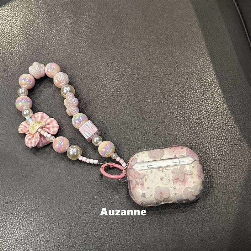 Floral Apple AirPods / Pro Earphone Case Skin / Strap / Set