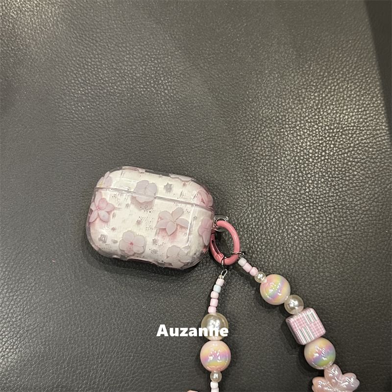 Floral Apple AirPods / Pro Earphone Case Skin / Strap / Set