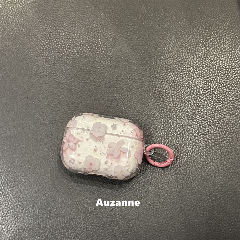 Floral Apple AirPods / Pro Earphone Case Skin / Strap / Set