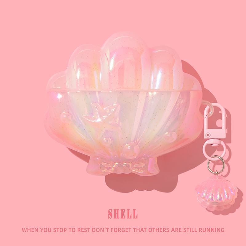 Shell Apple AirPods / Pro Earphone Case Skin / Charm / Set