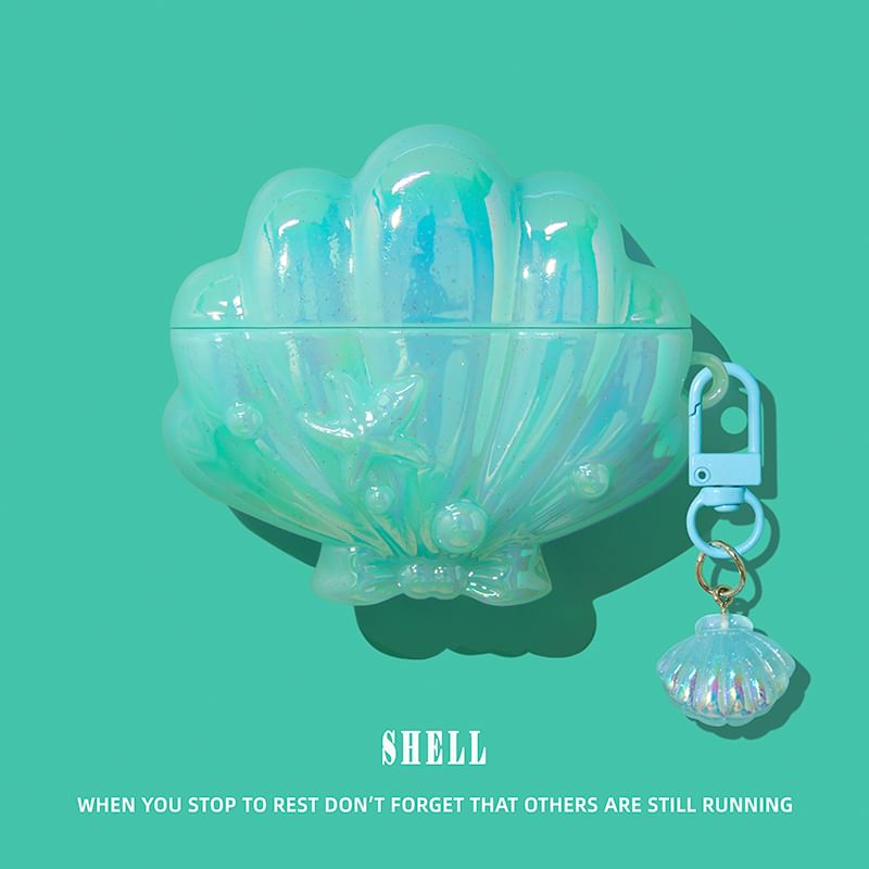 Shell Apple AirPods / Pro Earphone Case Skin / Charm / Set