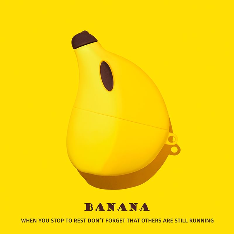 Banana Apple AirPods / Pro Earphone Case Skin (Various Designs)