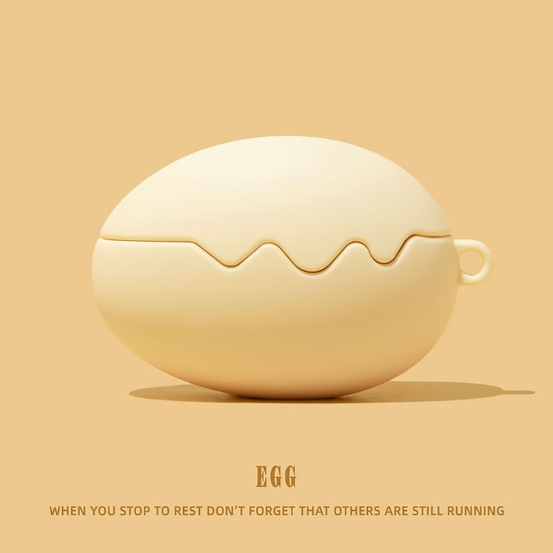 Egg Apple AirPods / Pro Earphone Case Skin / Charm / Set