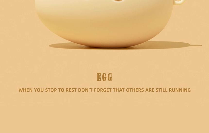 Egg Apple AirPods / Pro Earphone Case Skin / Charm / Set