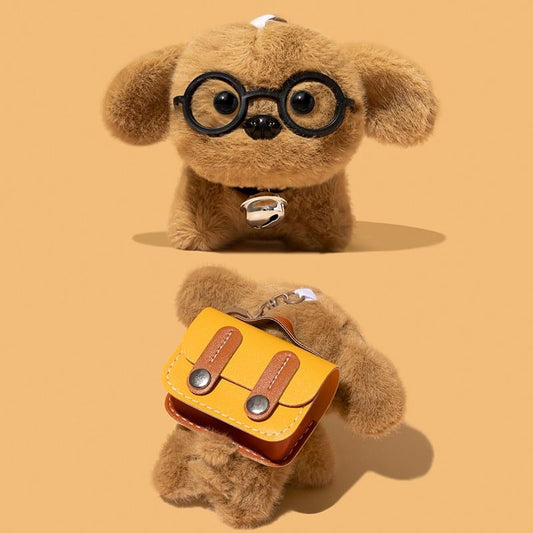 Dog / Dog with Bell Chenille Apple AirPods / Pro Earphone Case Skin