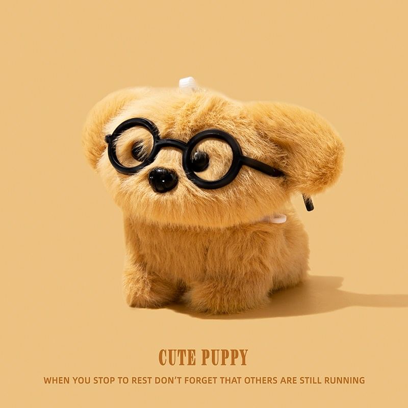 Dog / Dog with Bell Chenille Apple AirPods / Pro Earphone Case Skin