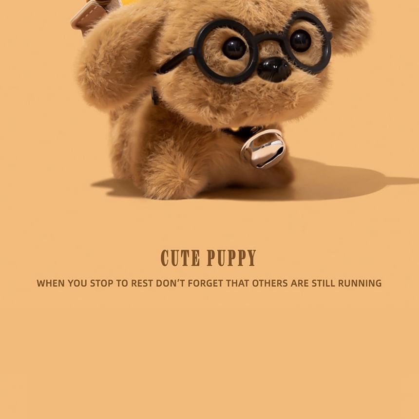 Dog / Dog with Bell Chenille Apple AirPods / Pro Earphone Case Skin