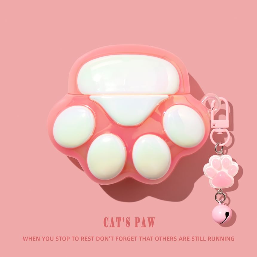 Cat Paw Apple AirPods / Pro Earphone Case Skin / Charm / Set