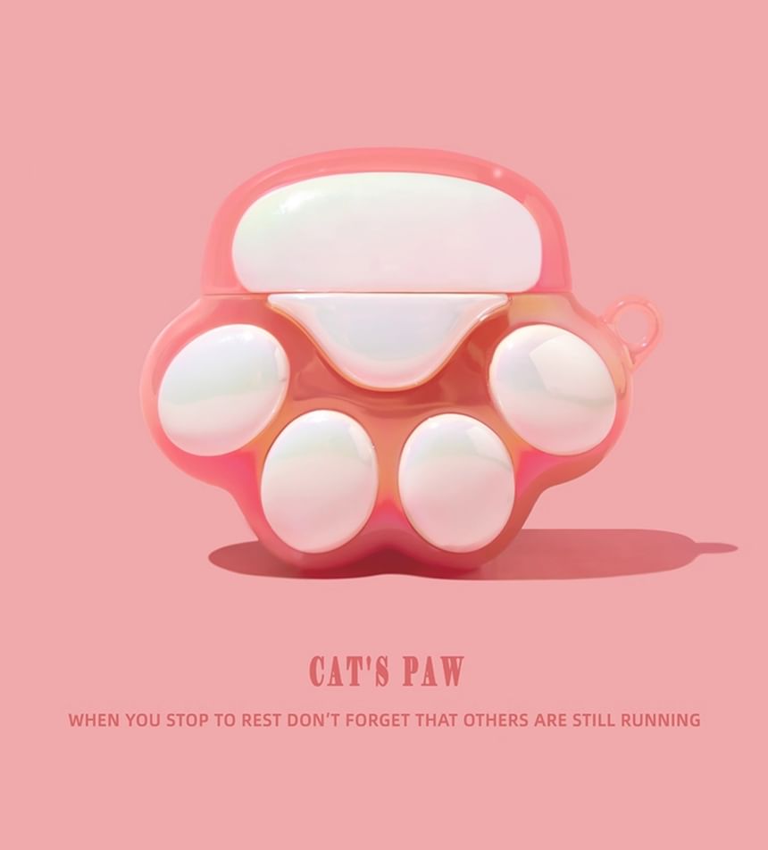 Cat Paw Apple AirPods / Pro Earphone Case Skin / Charm / Set