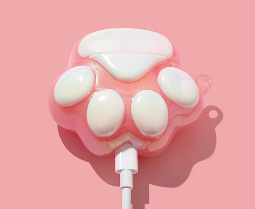 Cat Paw Apple AirPods / Pro Earphone Case Skin / Charm / Set