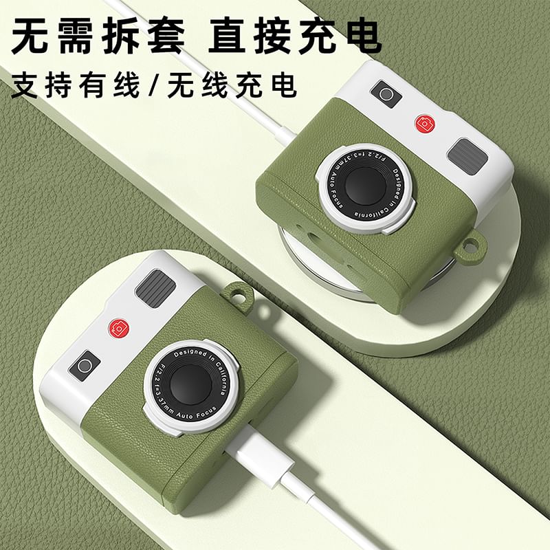 Vintage Camera Apple AirPods / Pro Earphone Case Skin / Strap / Set