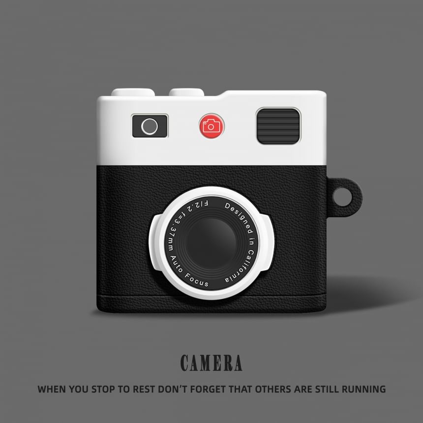Vintage Camera Apple AirPods / Pro Earphone Case Skin / Strap / Set