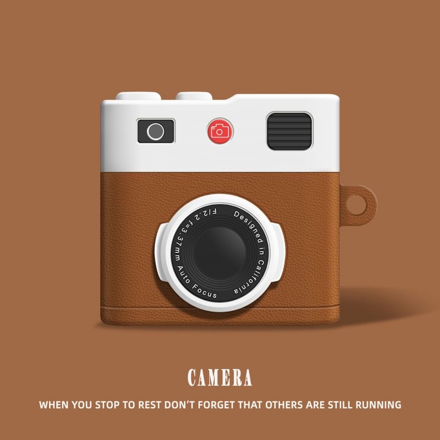 Vintage Camera Apple AirPods / Pro Earphone Case Skin / Strap / Set
