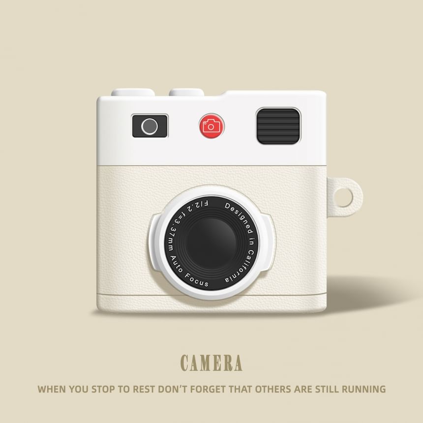 Vintage Camera Apple AirPods / Pro Earphone Case Skin / Strap / Set