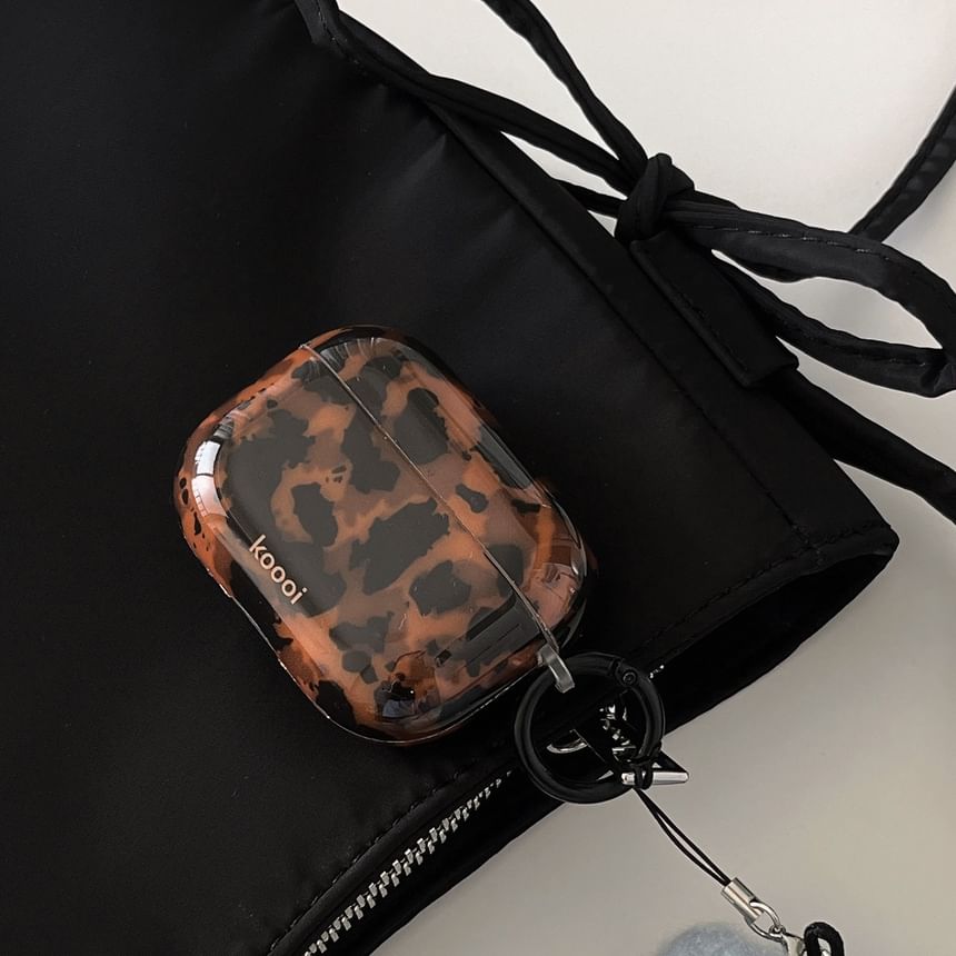Leopard Print Apple AirPods / Pro Earphone Case Skin