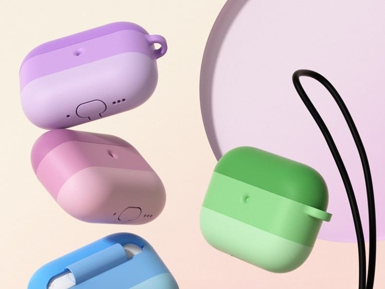 Color Block Apple AirPods / Pro Earphone Case Skin