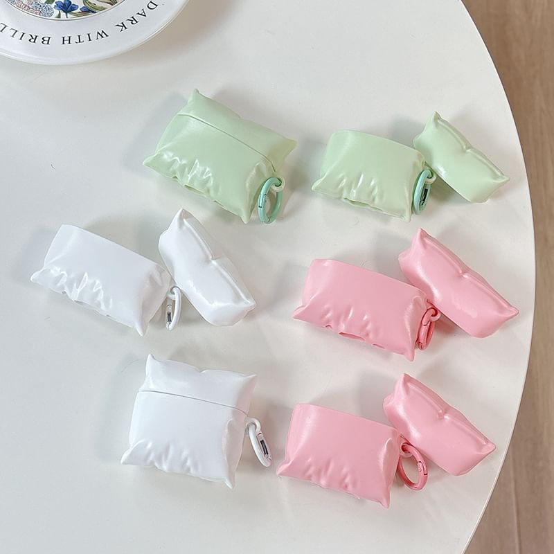 Pillow Apple AirPods / Pro Earphone Case Skin / Pom Pom / Set