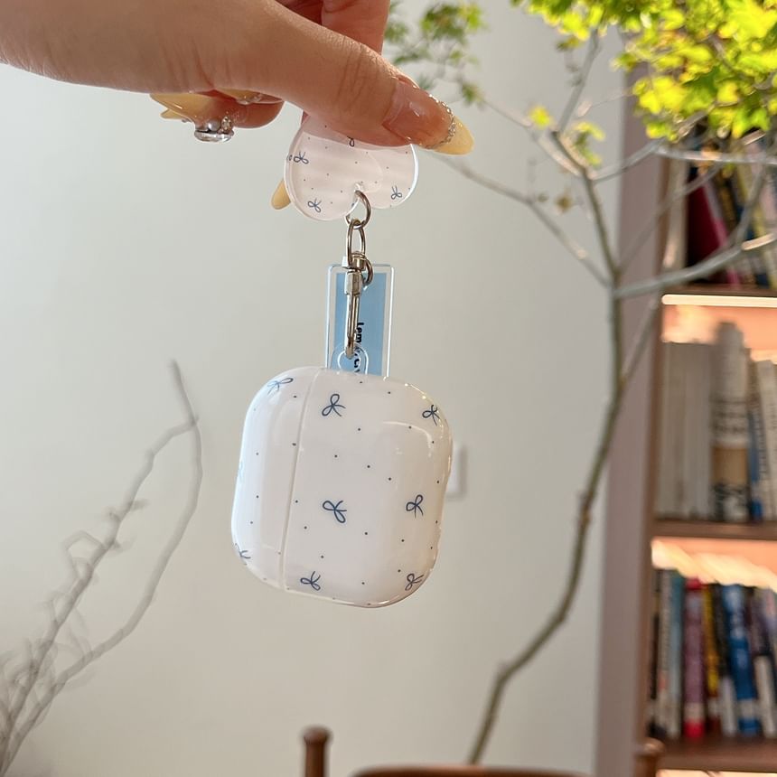 Bow Apple AirPods / Pro Earphone Case Skin / Charm / Set