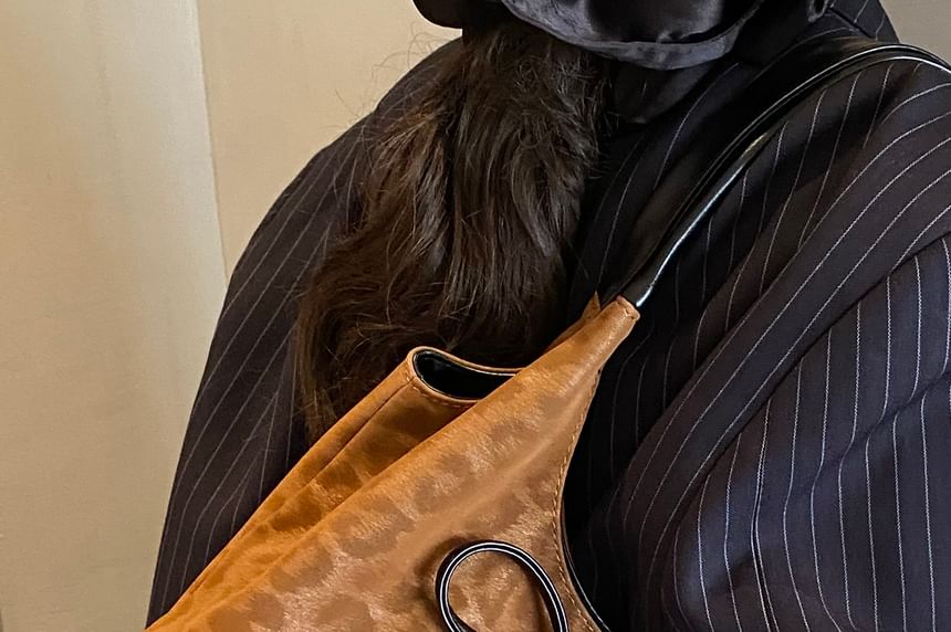 Leopard Print Shoulder Bag