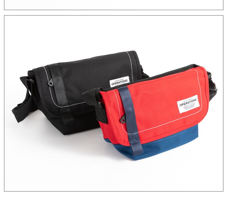 Canvas Messenger Bag