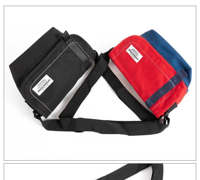 Canvas Messenger Bag