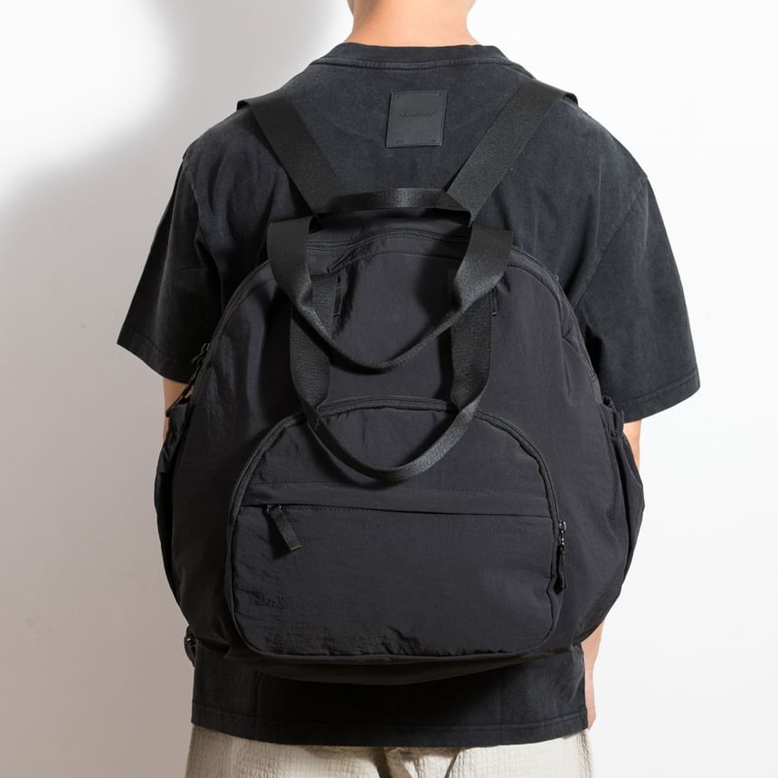 Plain Canvas Backpack