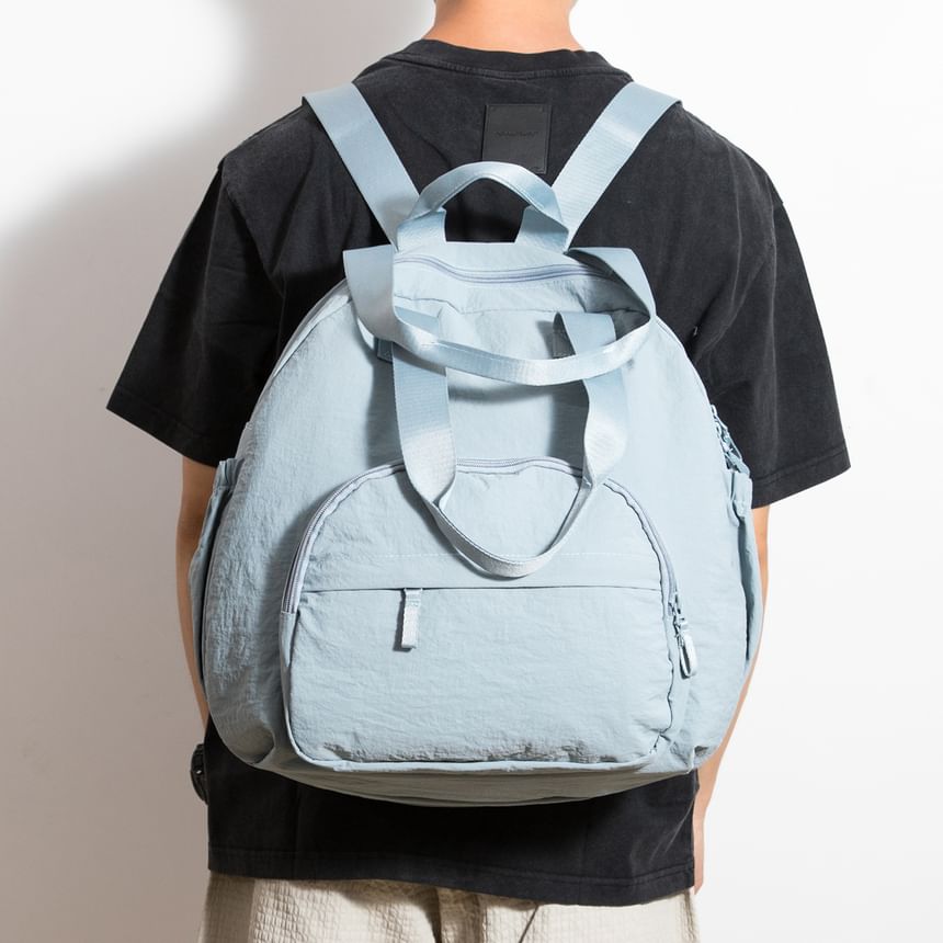 Plain Canvas Backpack