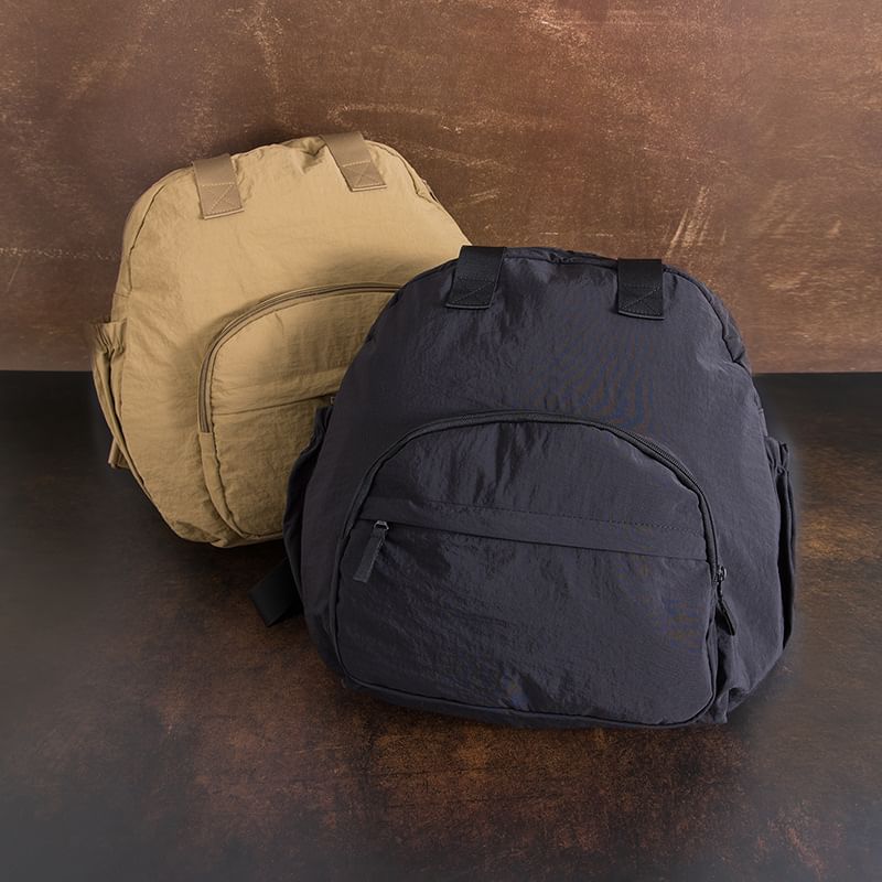 Plain Canvas Backpack