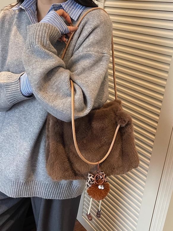 Chenille Shoulder Bag