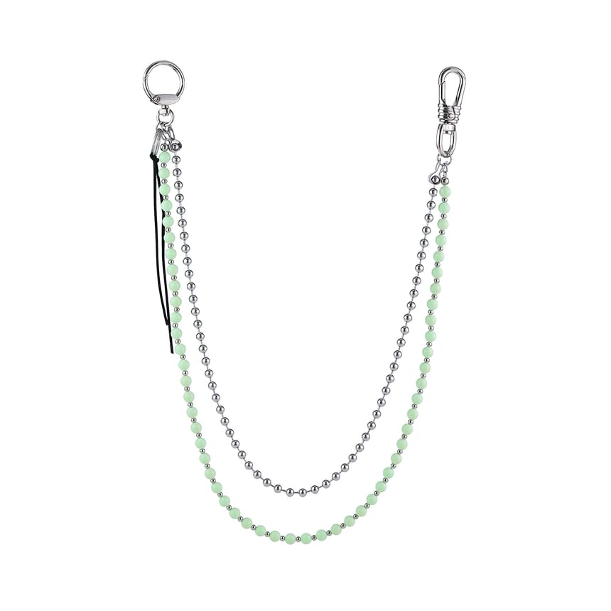 Stainless Steel Beaded Pants Chain (Various Designs)
