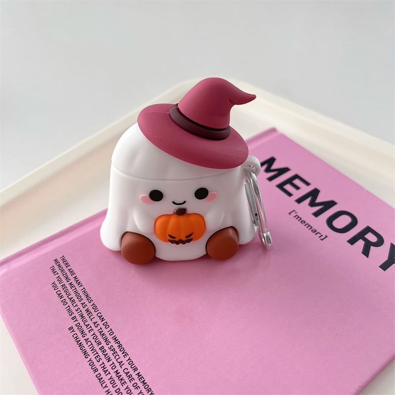 Halloween Pumpkin Ghost Apple AirPods / Pro Earphone Case Skin