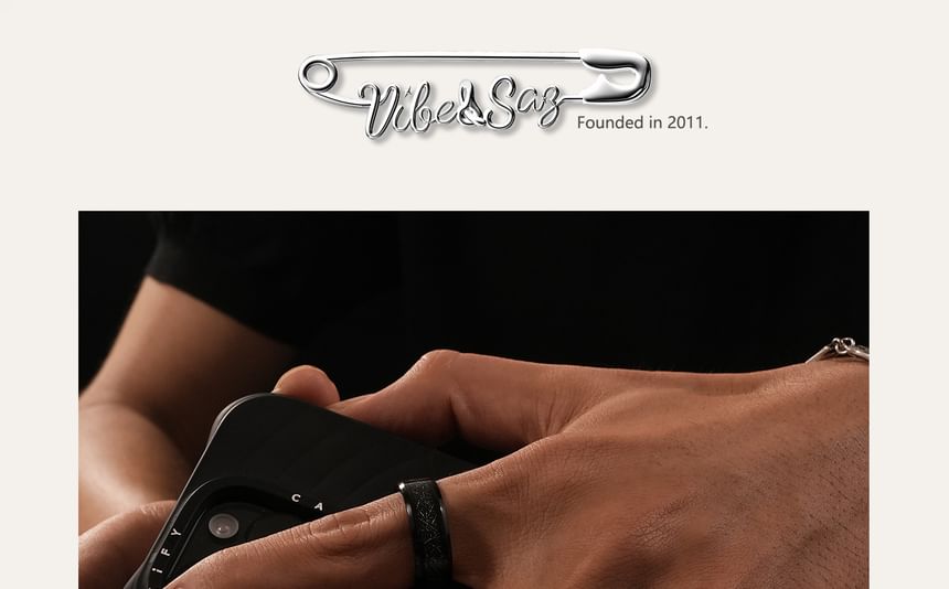 Stainless Steel Textured Ring