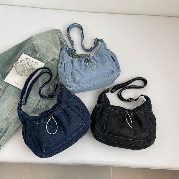 Denim Shoulder Bag