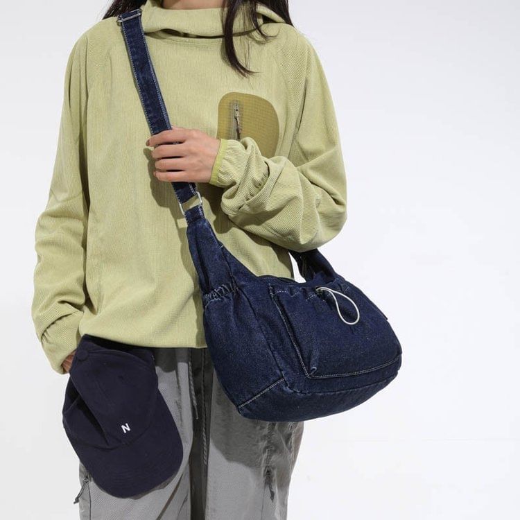 Denim Shoulder Bag