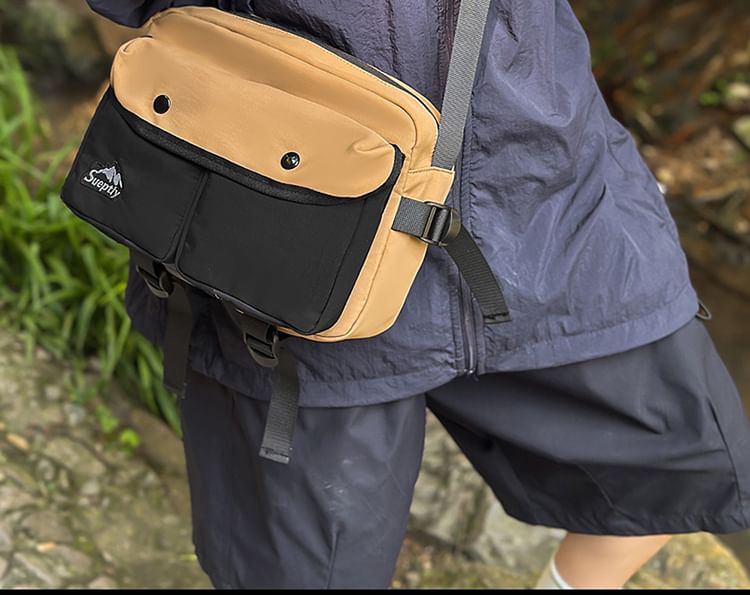 Multi-Pocket Crossbody Bag