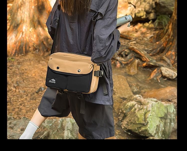 Multi-Pocket Crossbody Bag