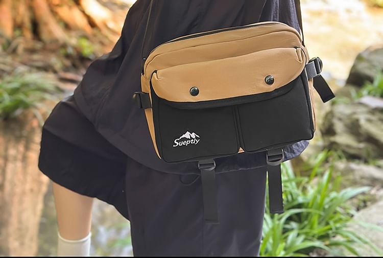 Multi-Pocket Crossbody Bag