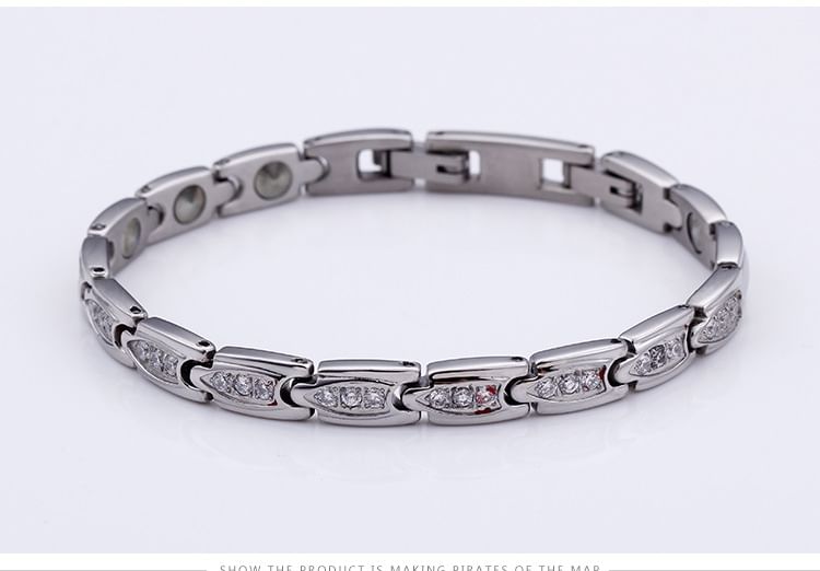 Rhinestone Chain Bracelet