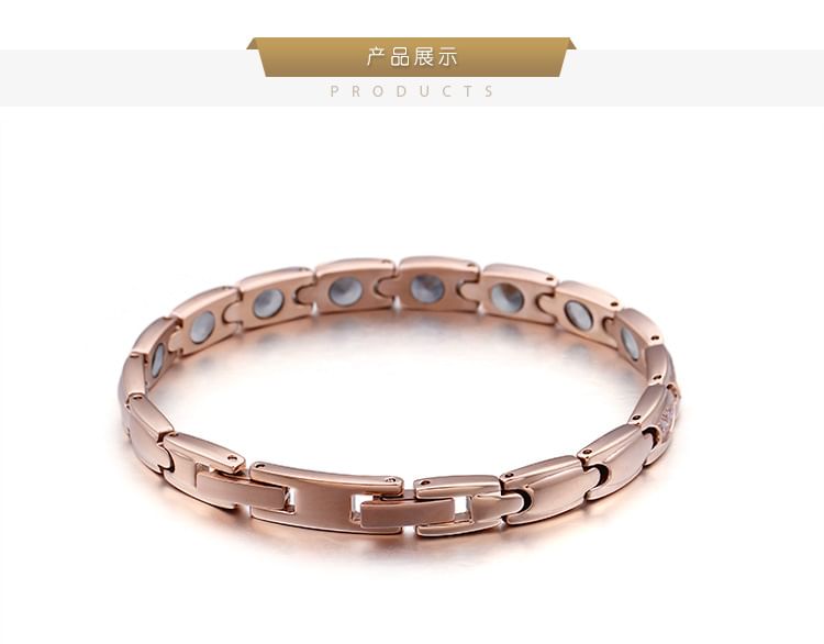 Rhinestone Chain Bracelet