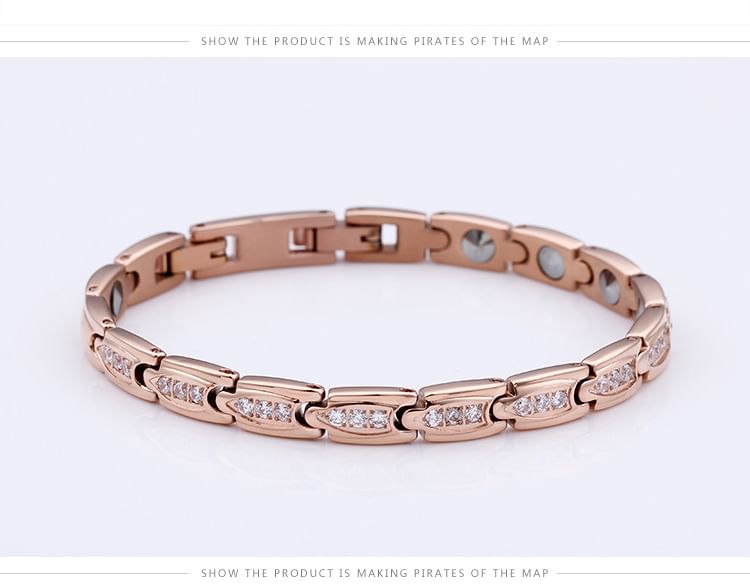 Rhinestone Chain Bracelet
