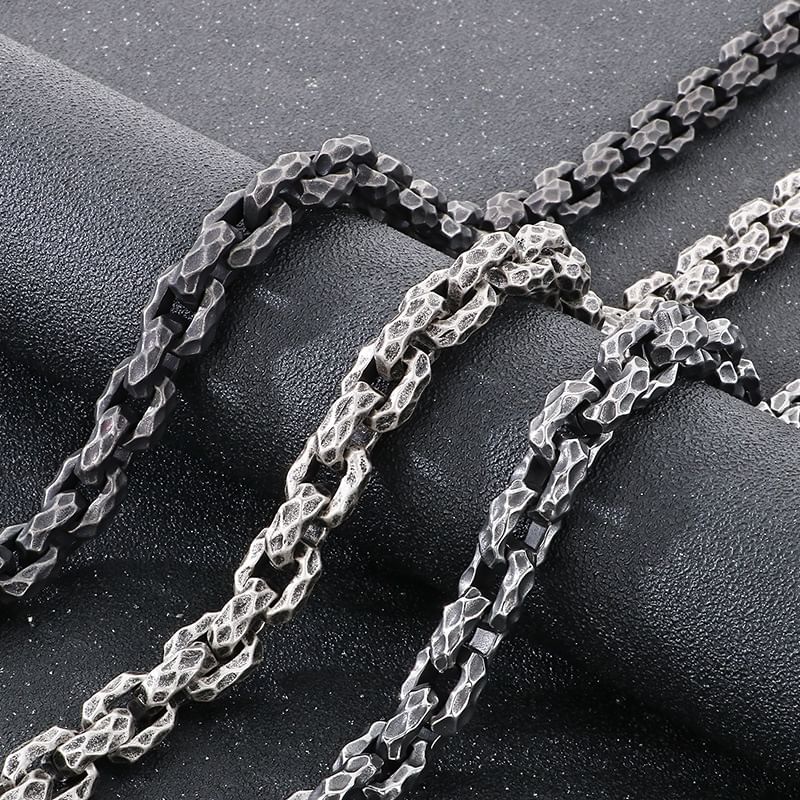 Textured Chunky Chain Necklace