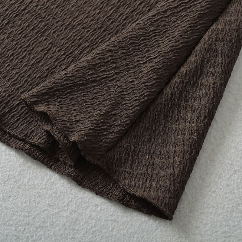 High Rise Plain Maxi Mermaid Skirt