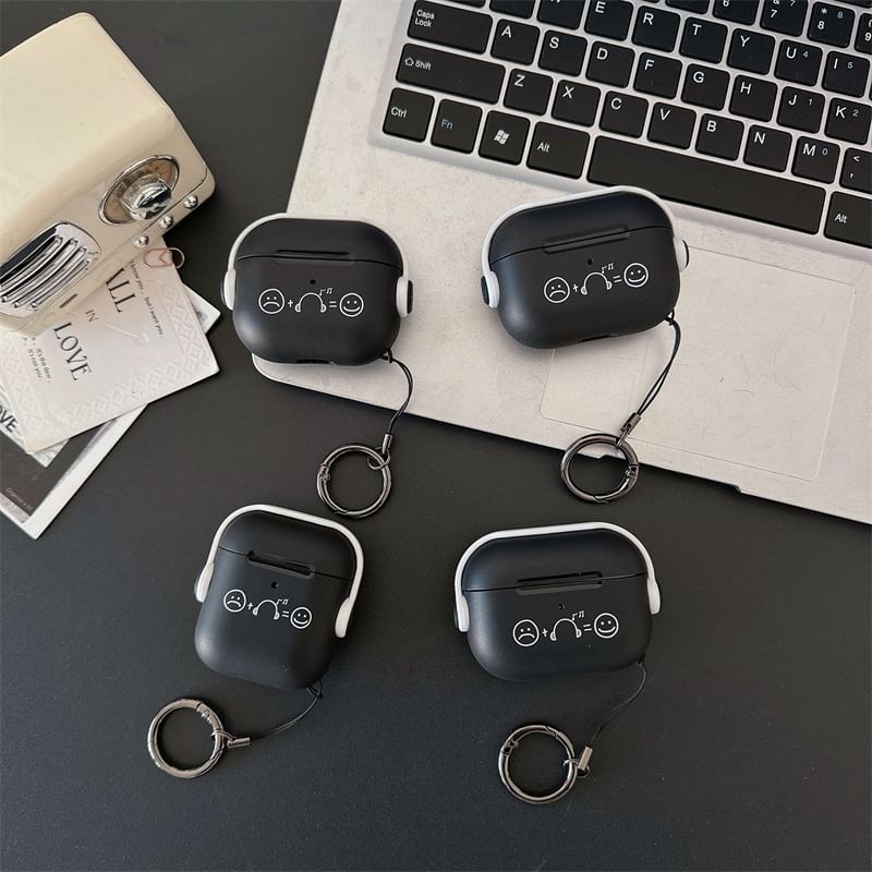 Smiley Apple AirPods / Pro Earphone Case Skin