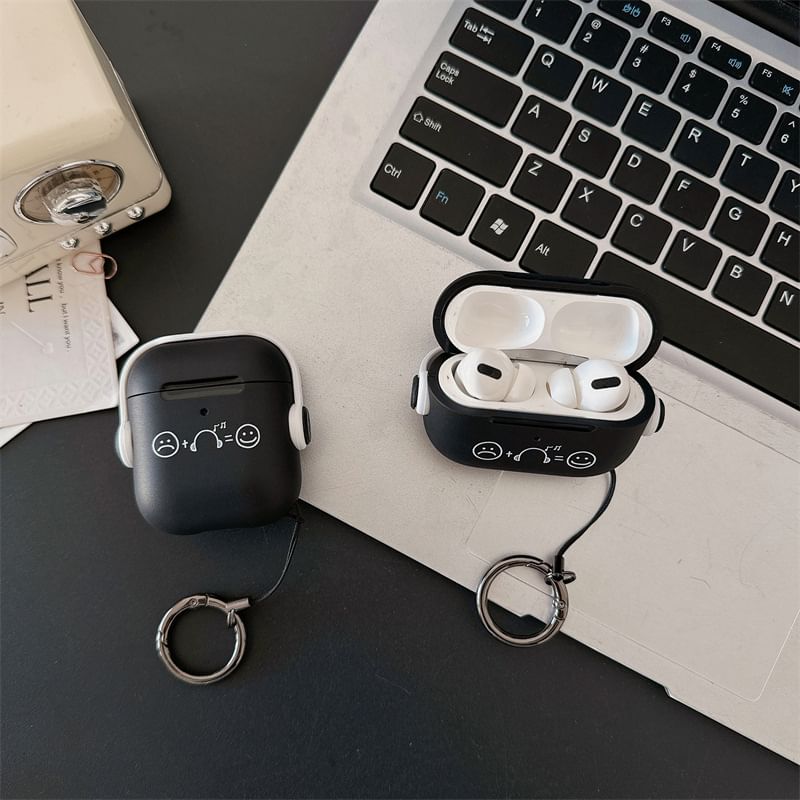 Smiley Apple AirPods / Pro Earphone Case Skin