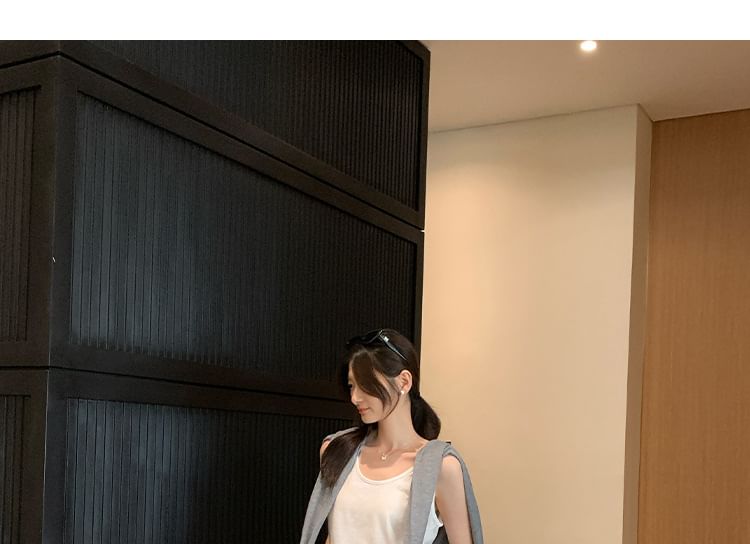 V-Neck Plain Cardigan